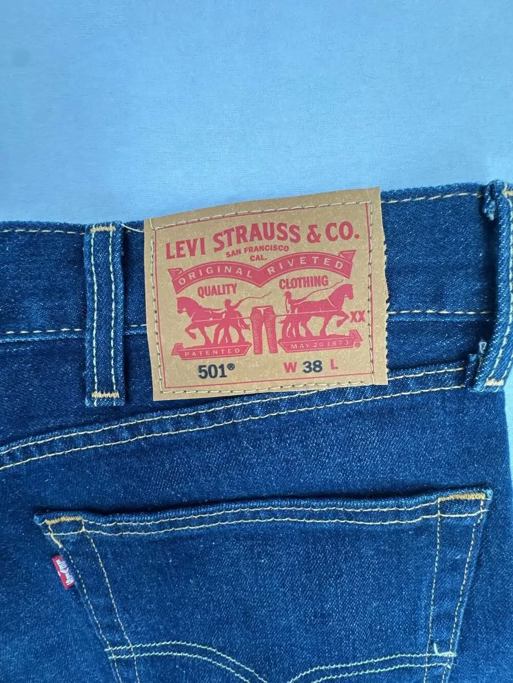 Levi's “Big E” 501 '93 Cut-Off Denim Jean Shorts